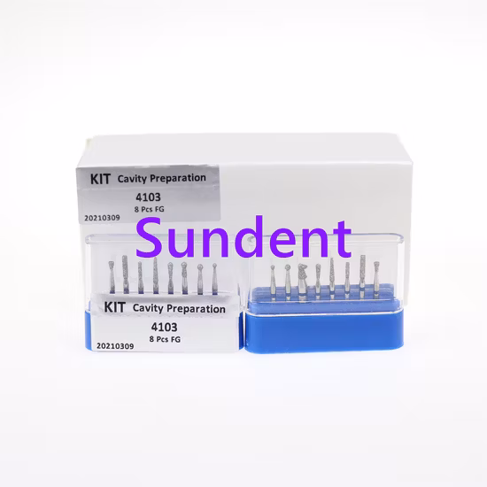 Dental Fg Diamond Bur Kit for Composite Polishing High Speed Handpiece Bur